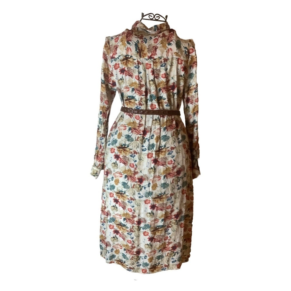 Lucky Brand Chelsea Floral Shirt Dress Size Medium - Picture 4 of 11